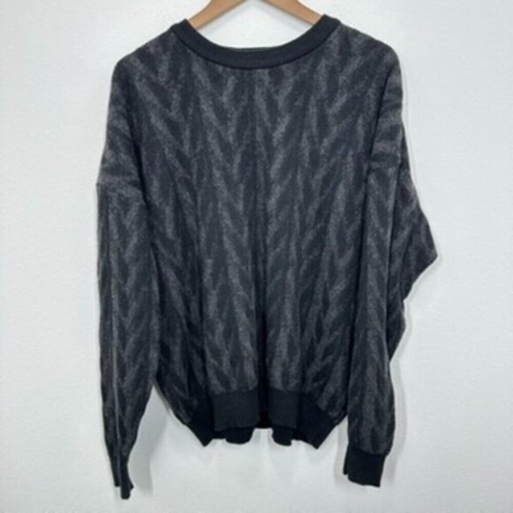 Tundra Vintage Size XL Geometric Wool Blend Grandpa Sweater Crewneck 90s‎
